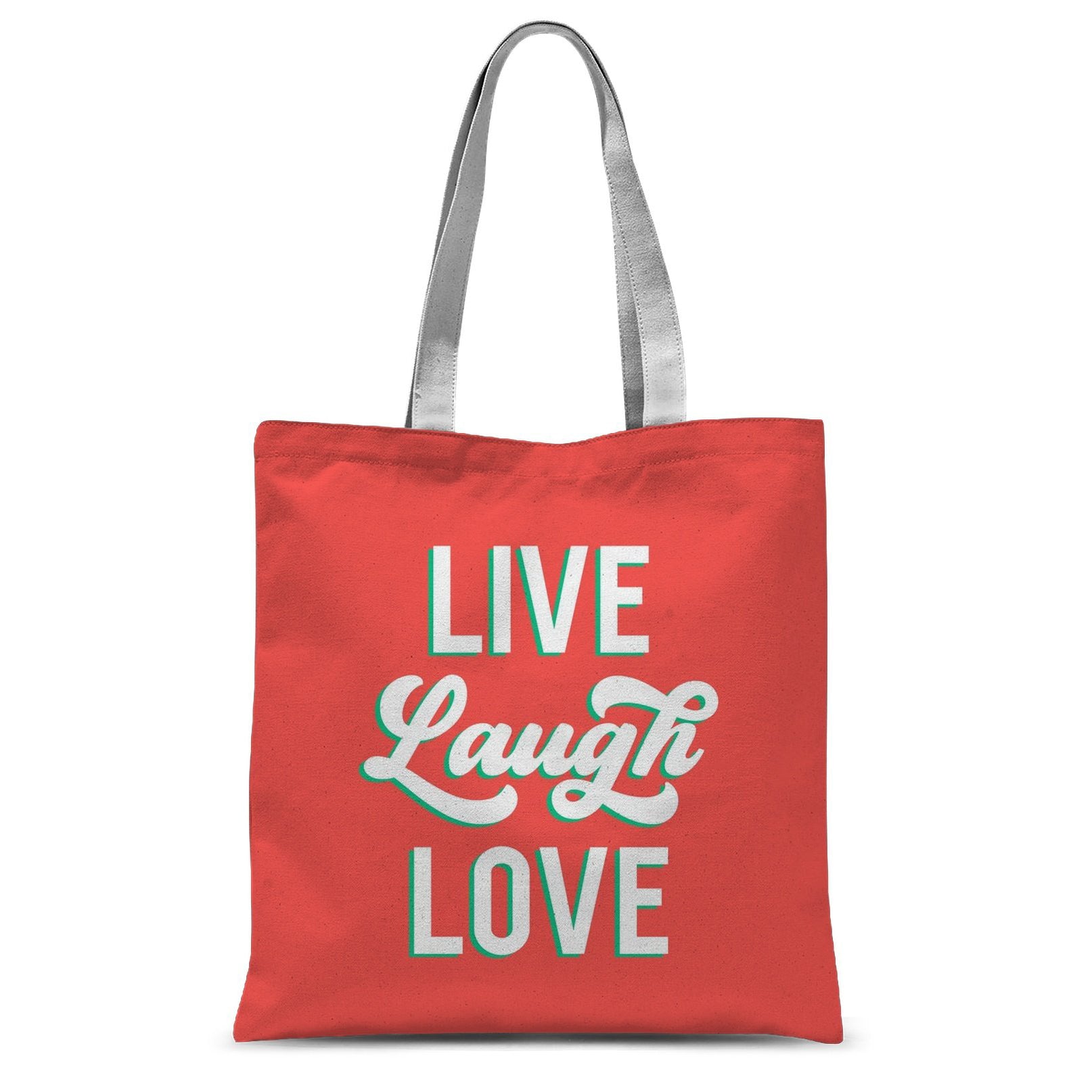 Live Laugh Love Tote Bag Totally Type