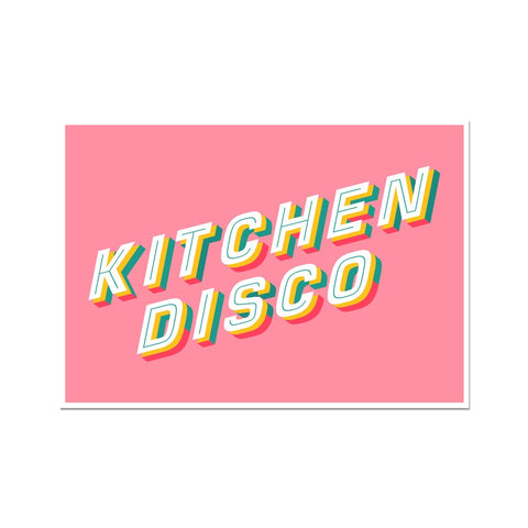 Kitchen Disco Fine Art Print