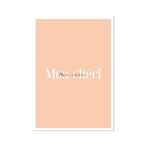 Mon Chéri Fine Art Print