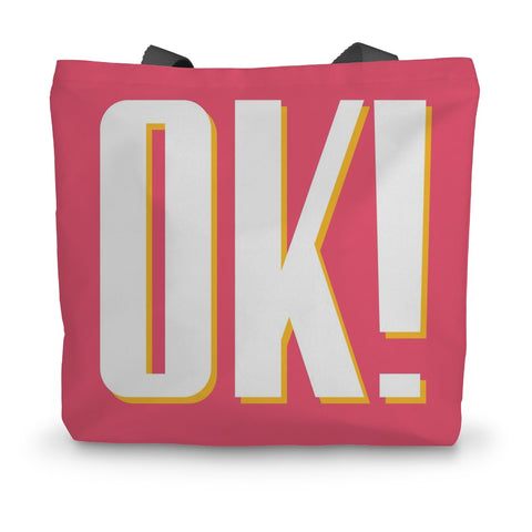 OK! Canvas Tote Bag