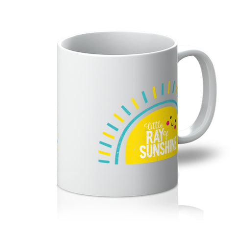 Little Ray of Sunshine - Blue Mug