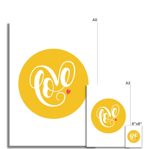 LOVE Fine Art Print