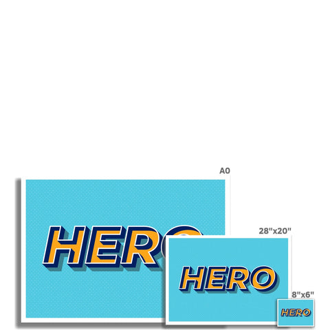 Hero Fine Art Print