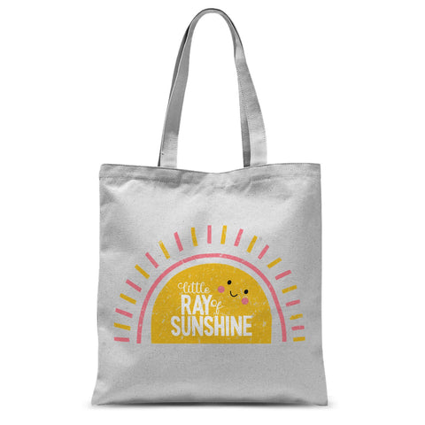Little Ray Of Sunshine Pink Tote Bag