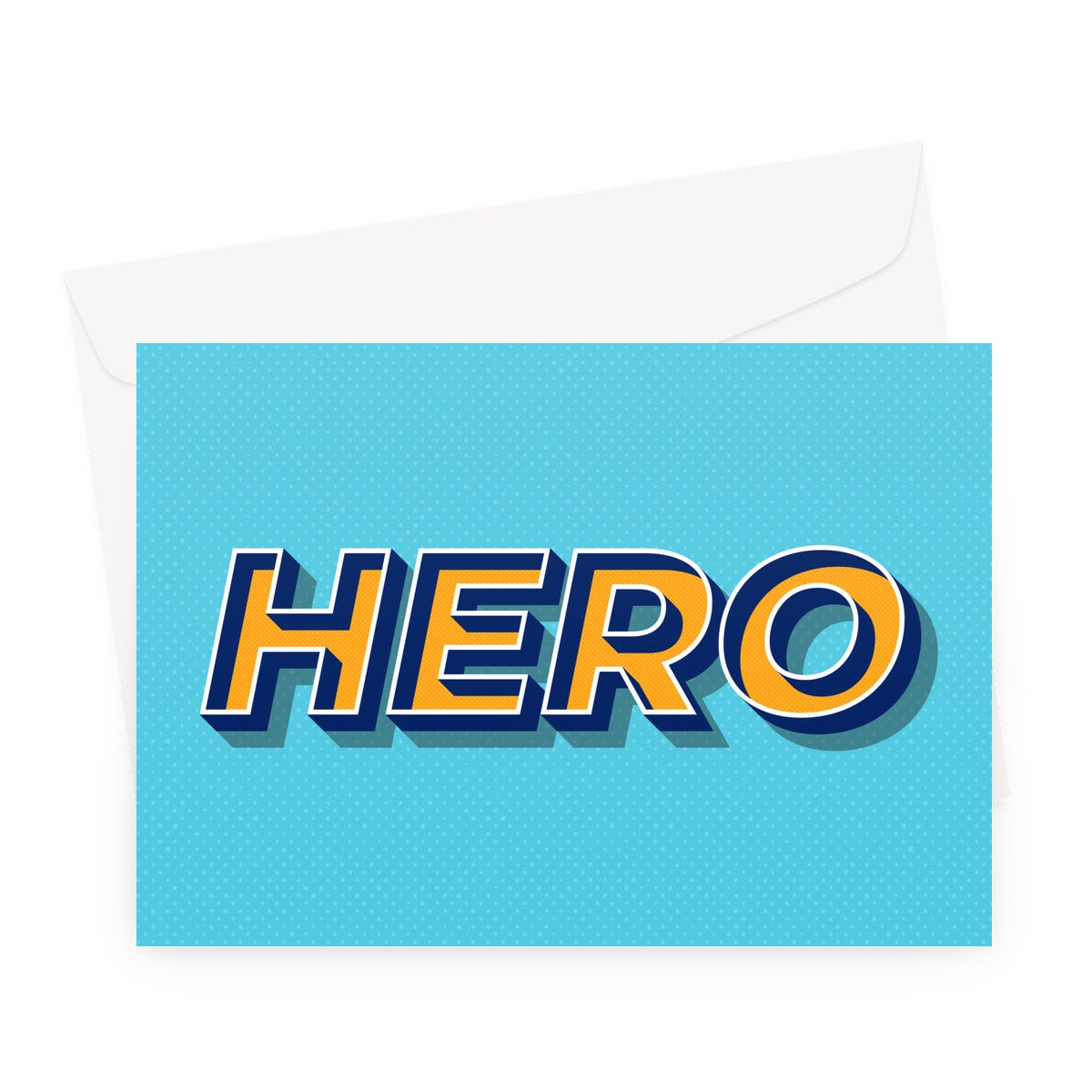 Hero Greeting Card