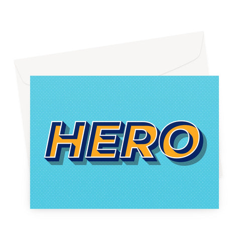 Hero Greeting Card