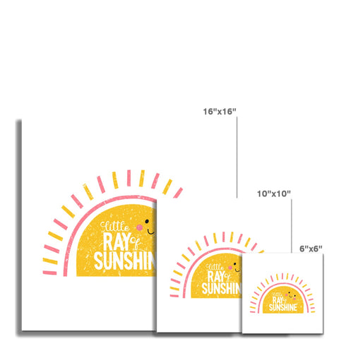 Little Ray Of Sunshine Fine Art Print