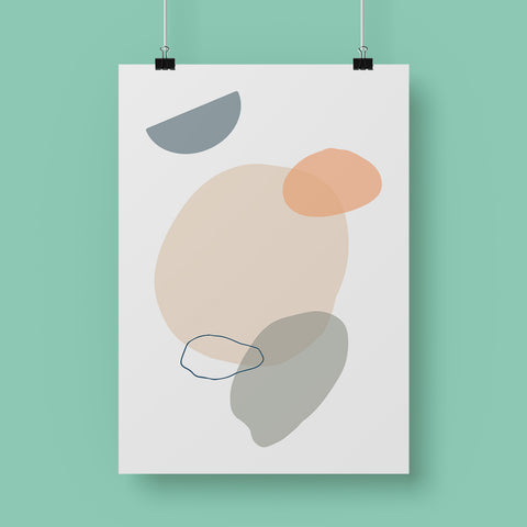 Abstract Shapes Fine Art Print