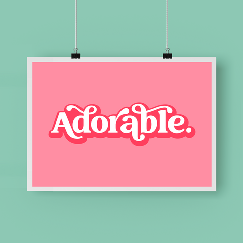 Adorable. Fine Art Print