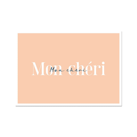 Mon Chéri Fine Art Print