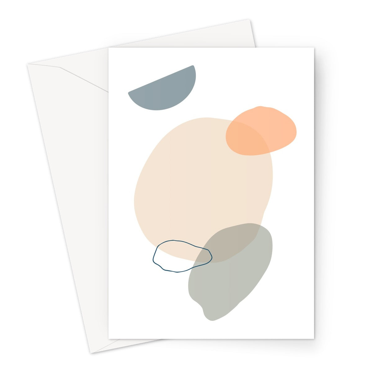 Abstract Shapes Greeting Card