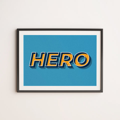 Hero Fine Art Print