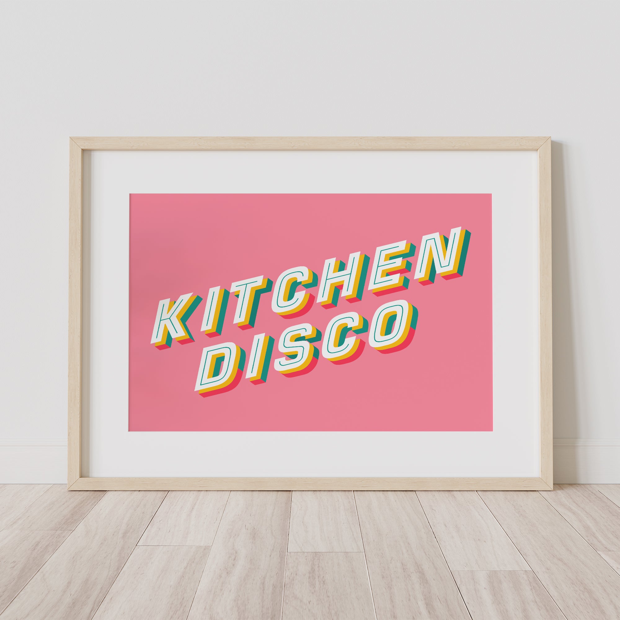 Kitchen Disco Fine Art Print