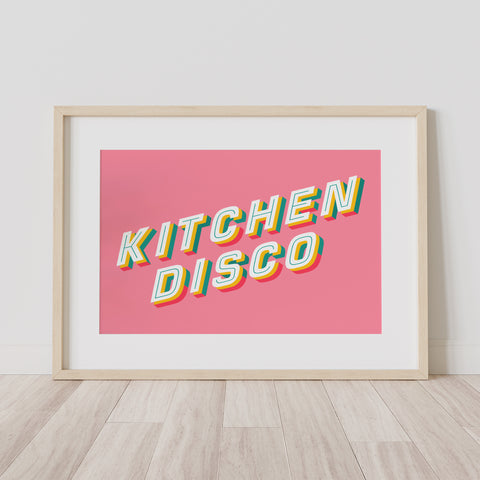 Kitchen Disco Fine Art Print