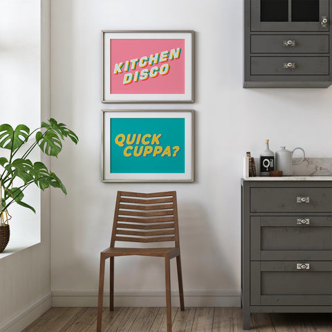 Kitchen Disco Fine Art Print