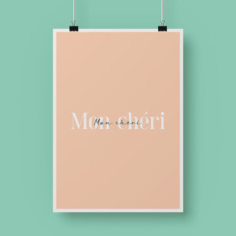 Mon Chéri Fine Art Print