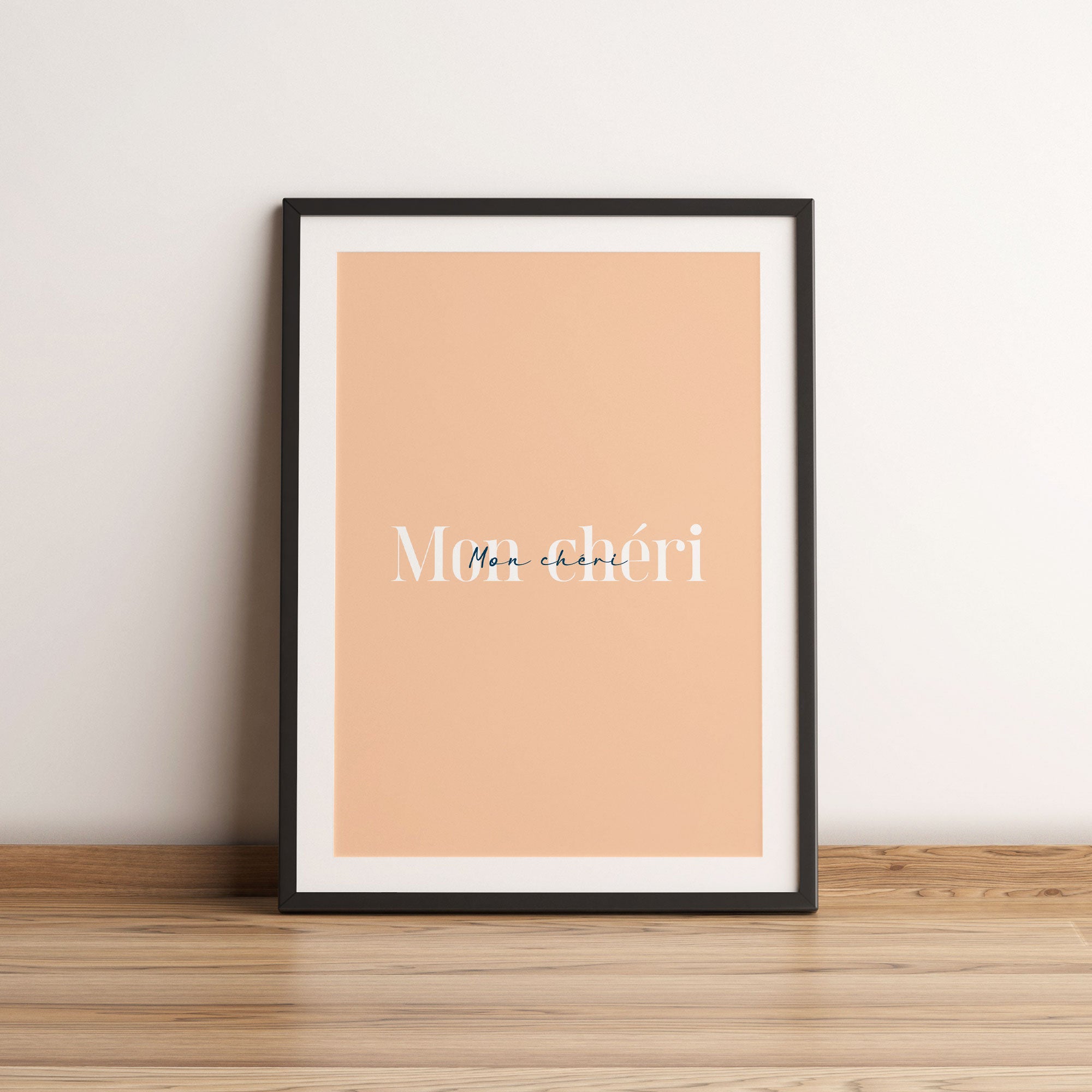 Mon Chéri Fine Art Print
