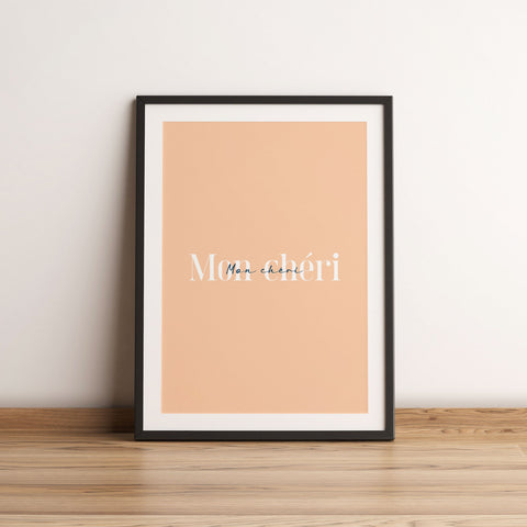 Mon Chéri Fine Art Print