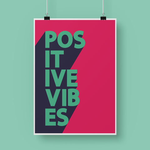 Positive Vibes Fine Art Print