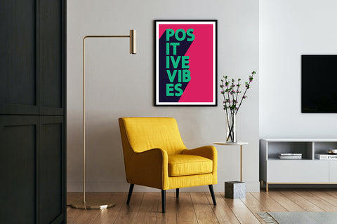 Positive Vibes Fine Art Print