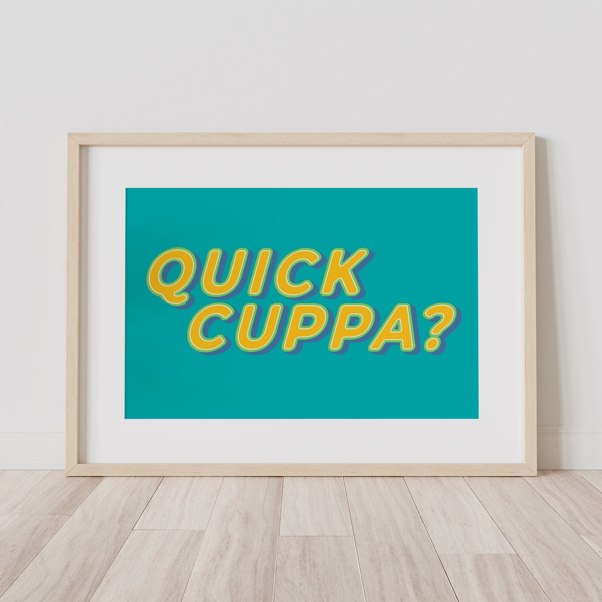 Quick Cuppa? Fine Art Print