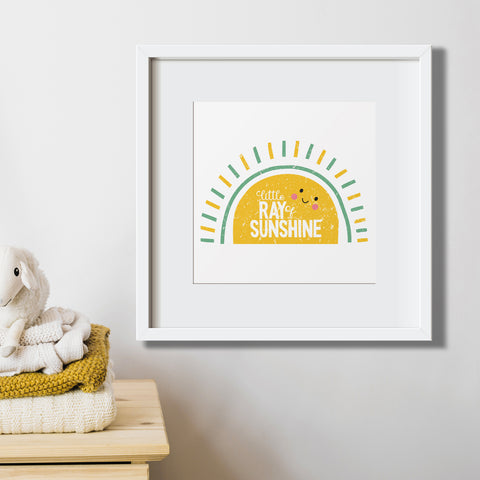 Little Ray of Sunshine - Blue Fine Art Print