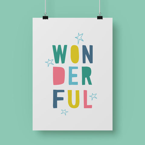 Wonderful Fine Art Print